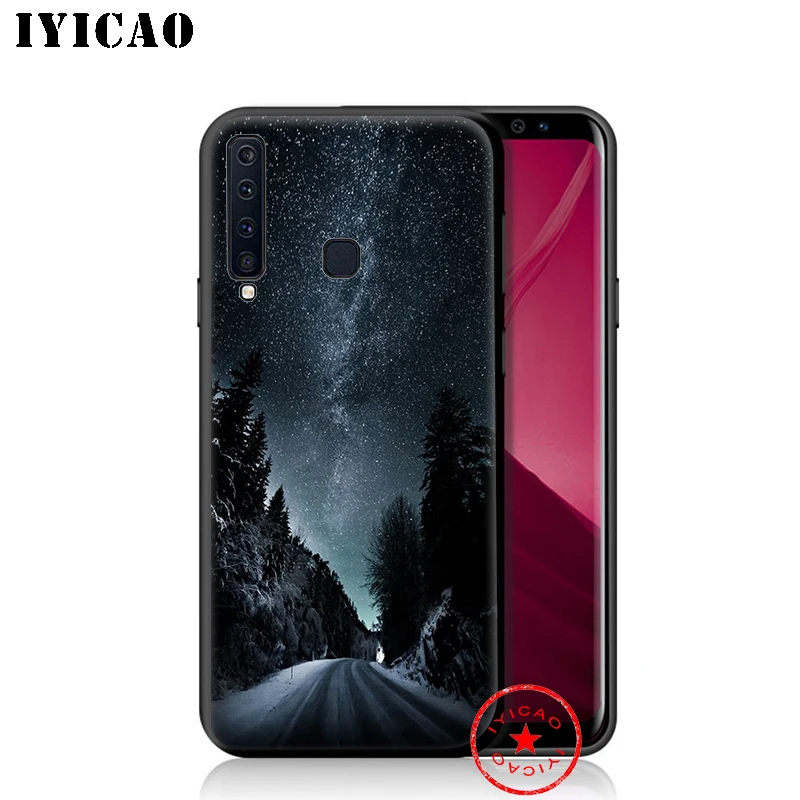 Мягкий силиконовый чехол IYICAO для samsung Galaxy A9 A8 A7 J6 A6 Plus 2018 A5 A3 2016 2017 |