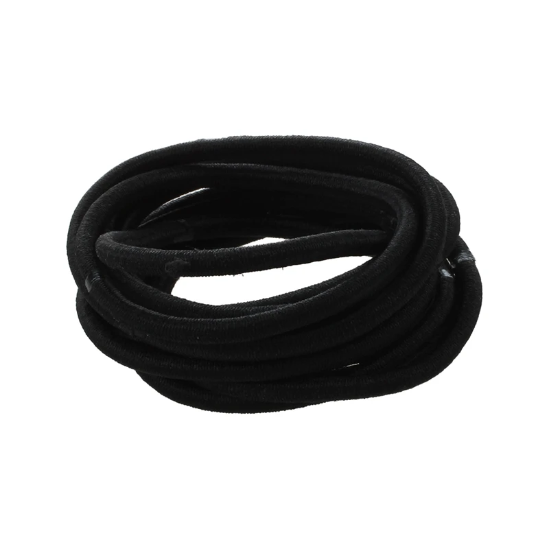 12pcs Women Elastic Hair Tie Band Rope Ring Ponytail Holder Nylon Black | Scrunchie