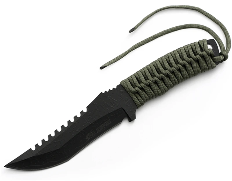 Дикие Прямые ножи 8Cr13Mov стальной Тактический Охотник с фиксированным лезвием нож