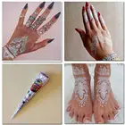 Натуральные травяные хны конусы Временные татуировки набор белые татуировки Mehandi чернила для тела Mehndi временные краски искусство хна паста F2W6