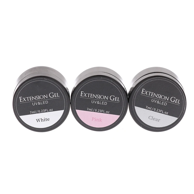 

1 Box 7ml /15ml Extension Gel UV Building Gel Nail Finger Extension Nail Art