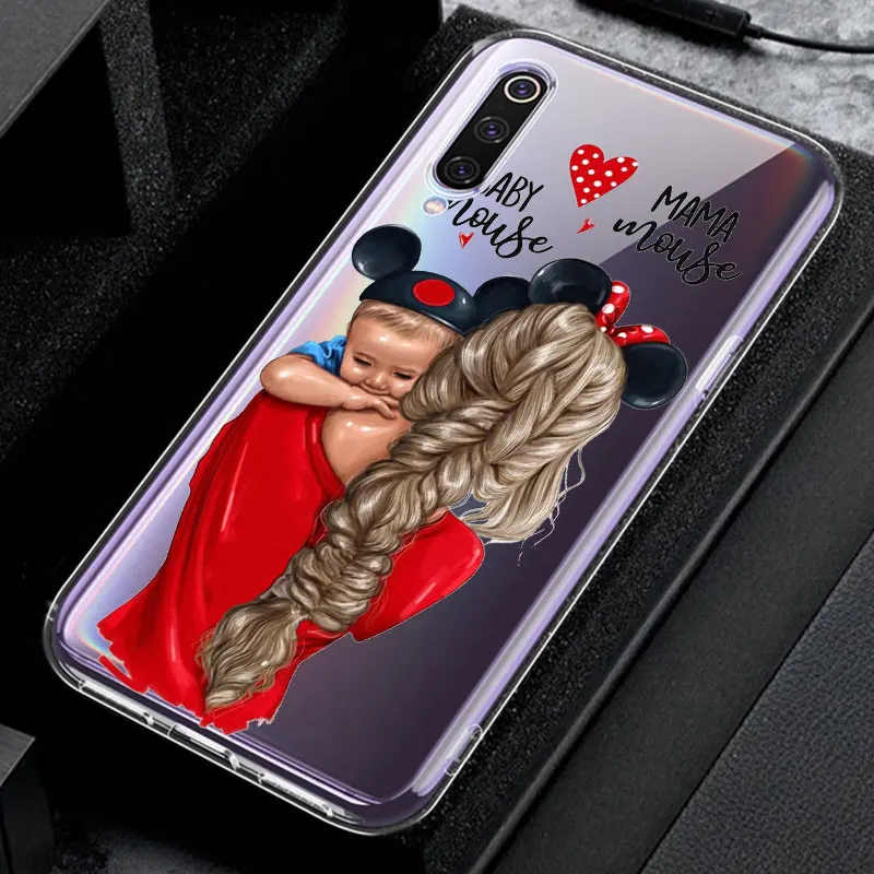 hot baby mom girl silicone case for xiaomi mi poco x3 gt nfc m3 f3 9 9e a1 a2 a3 10t pro 11i 11t 11 lite cc9e soft cover free global shipping