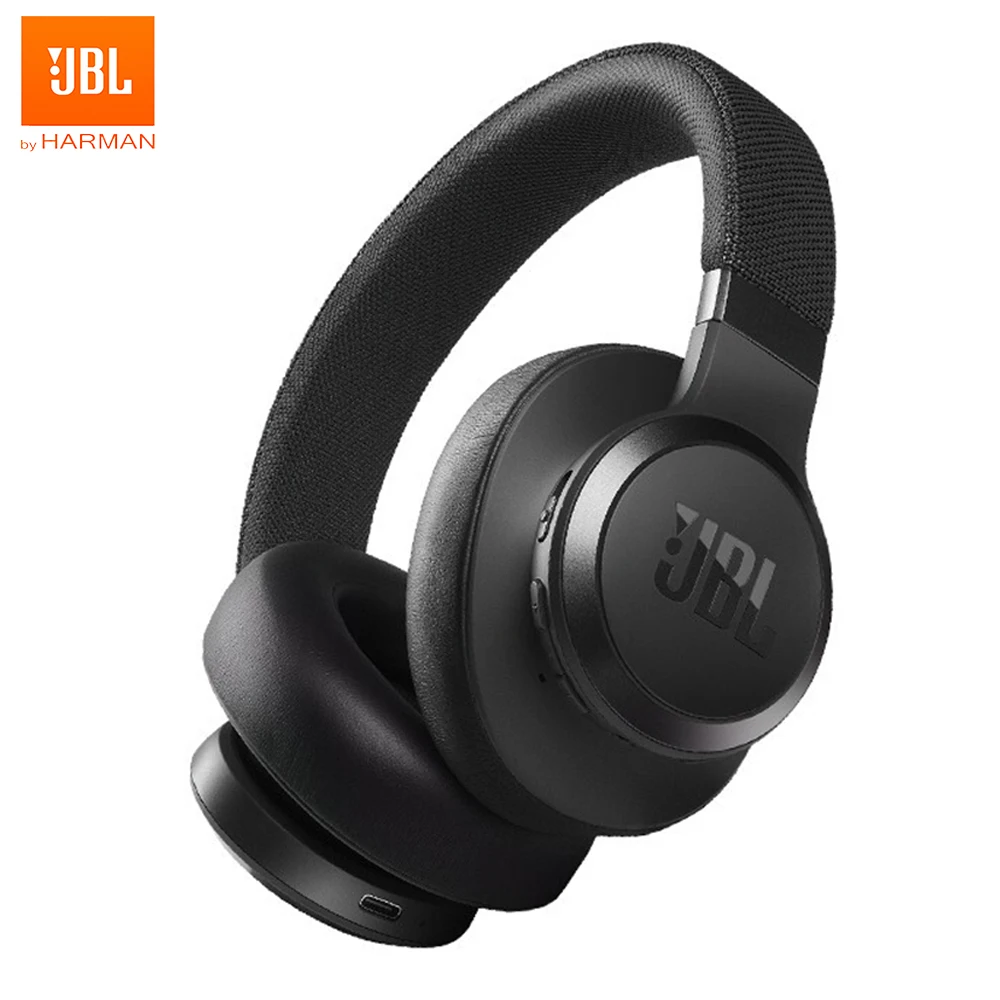 

JBL LIVE 660NC Active Noise Cancelling Wireless Headphone Bluetooth 5.0 ANC Earphone with Stereo Mic Fast Charging Sport Headset