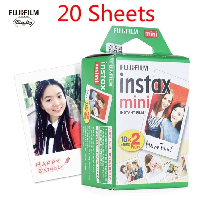Мини пленка Fujifilm Instax Mini 8 9 белая пленка фотобумага фотоальбом мгновенная печать для Fujifilm Instax Mini 7 s/8/25/90/9 - Цвет: option  16