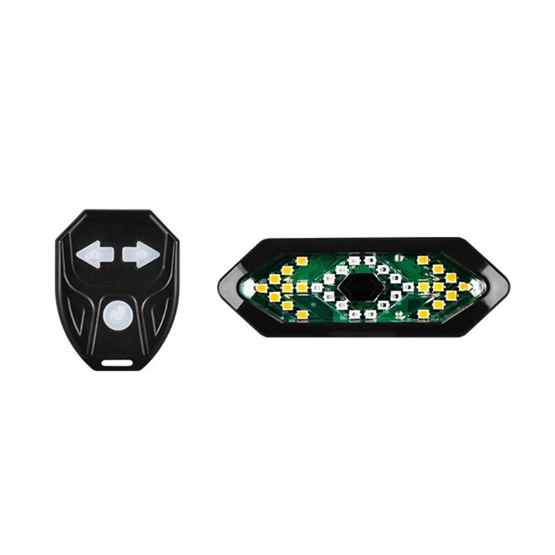 Велосипедный задний фонарь USB аккумуляторная беспроводная лампа с дистанционным