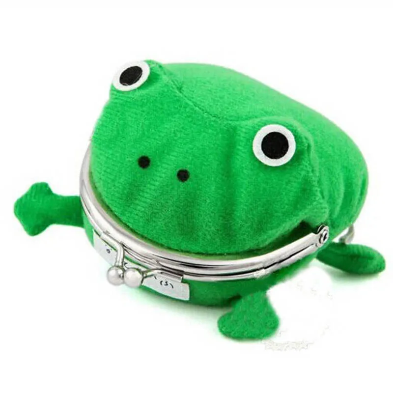 Кошелек с рисунком лягушки из аниме кошелек для мелочи лягушкой косплея плюшевый