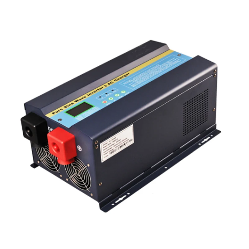 Гибридный инвертор 1000w 2000w 3000w 4000w 5000w 6000w 12V/24V 220V Солнечный контроллер заряда со