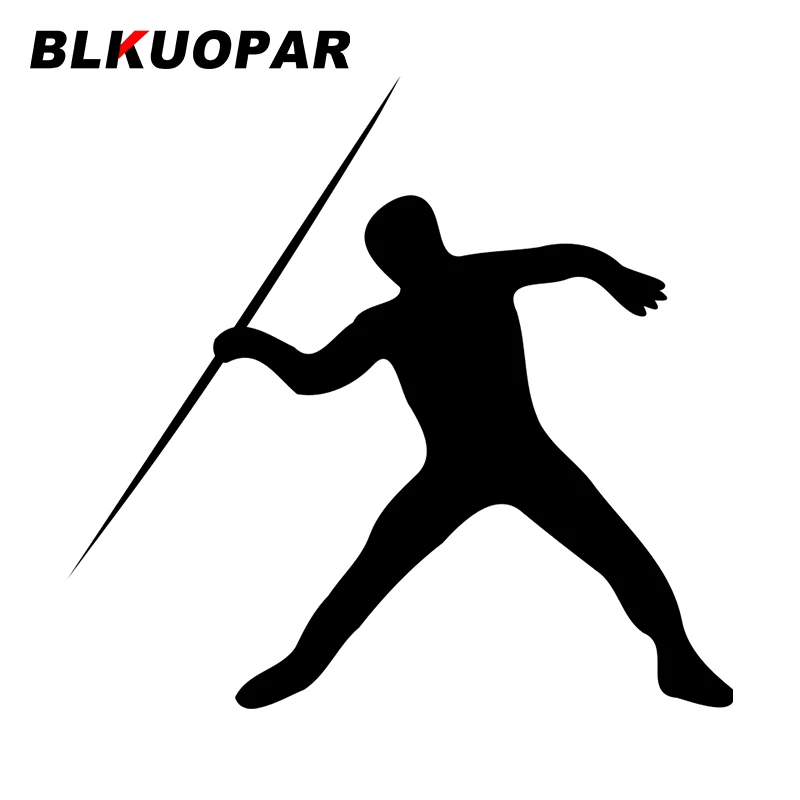 

BLKUOPAR для Javelin, силуэт, автомобильные наклейки, креативные графические наклейки, водонепроницаемые «сделай сам», мотоциклетный шлем, Декор, автомобильные товары