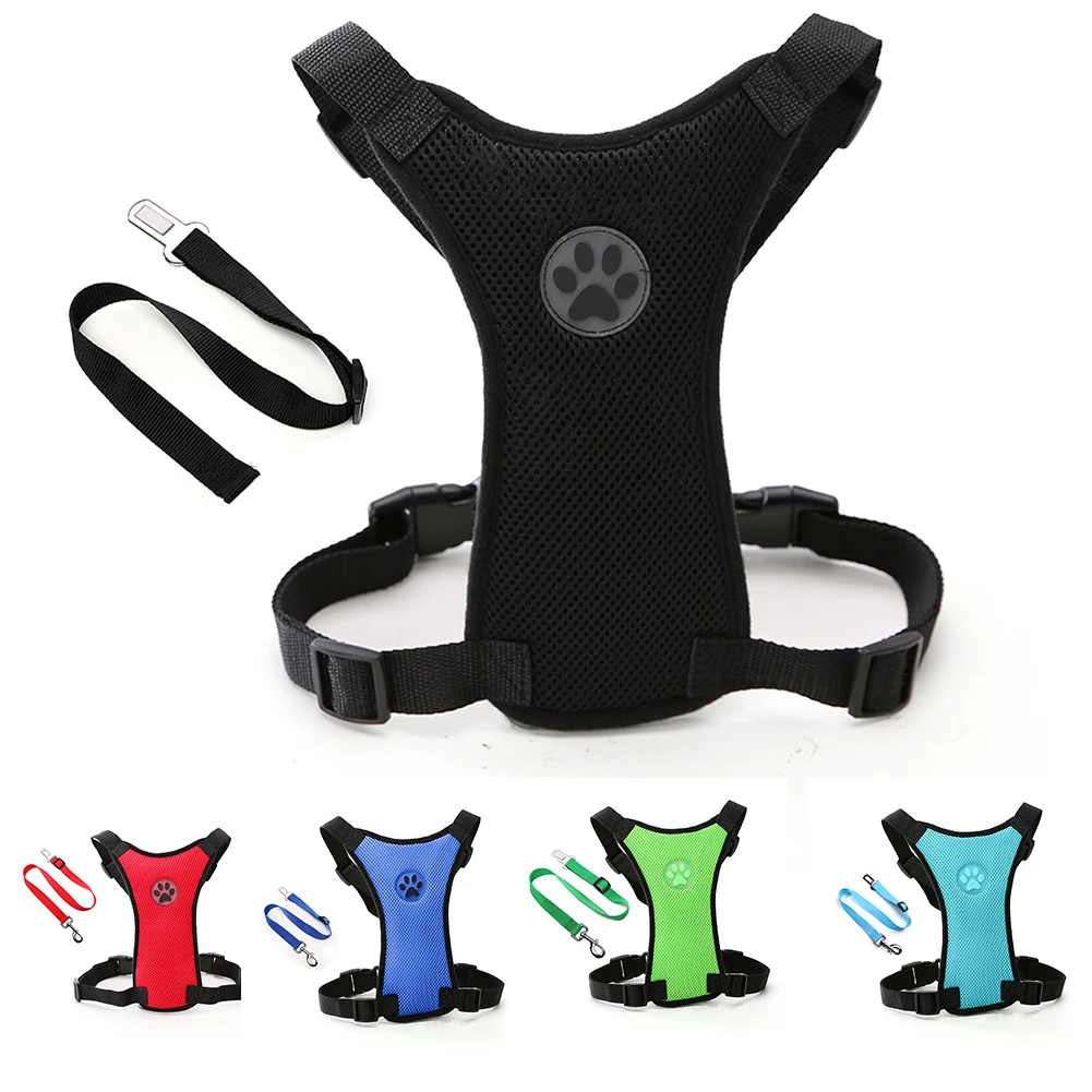 Сетчатый автомобильный поводок для домашних животных легкие прогулочные