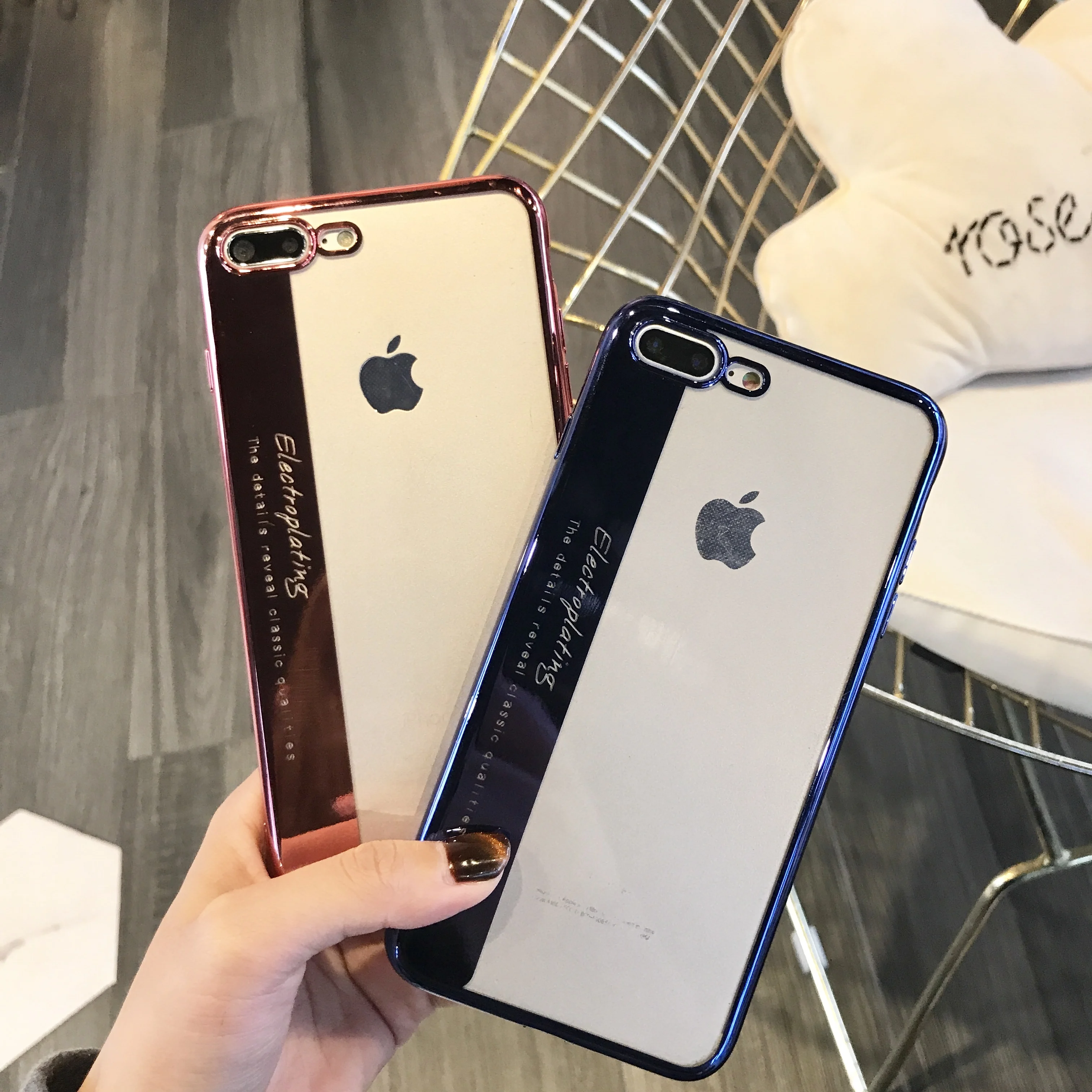 Простой Прозрачный крутой цвет полная упаковка сторона очень мягкий ТПУ и