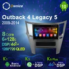 Автомагнитола Ownice 2 Din для Subaru Outback 4 Legacy 5 2009-2014, Android 10,0, мультимедиа, 4G LTE, 6 ГБ ОЗУ, 128 Гб ПЗУ