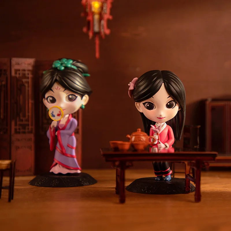 Disney Mulan Военная серия глухая коробка куклы модные игрушки ручная работа домашние