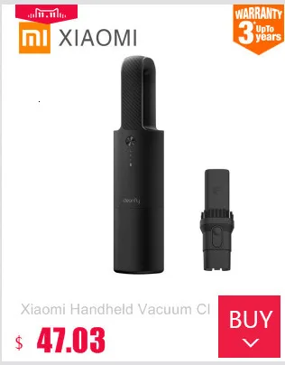 Xiaomi Deerma Dx700 2-в-1 вертикальный ручной пылесос с большой Ёмкость пылеуловительная камера Низкая Шум тройной фильтр пылесборник