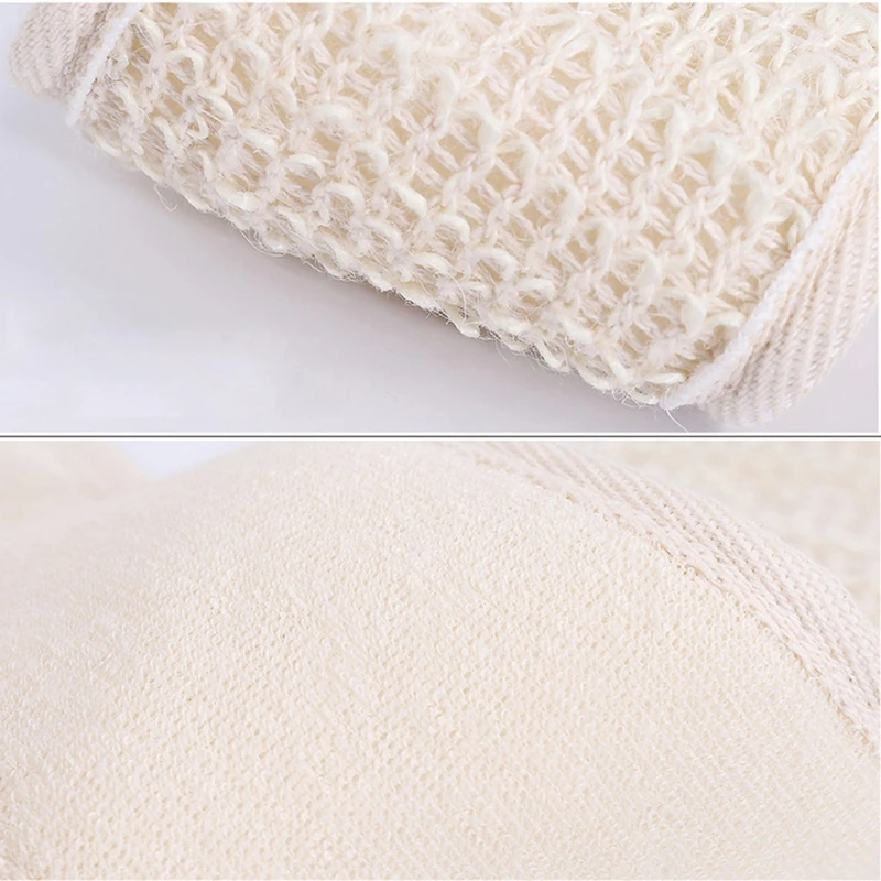 Щетки из хлопка и льна банные полотенца отшелушивающие для спины грязевой пилинг