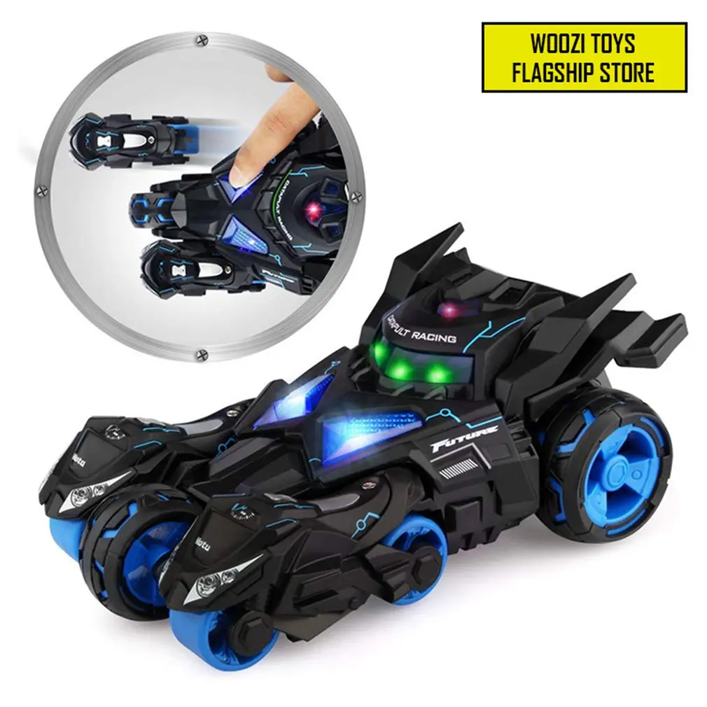 

Pull Back Car 1:32 Alloy Car Ejection Three-in-one Racing Light Music Stunt Motorcycle Light Gift Toys