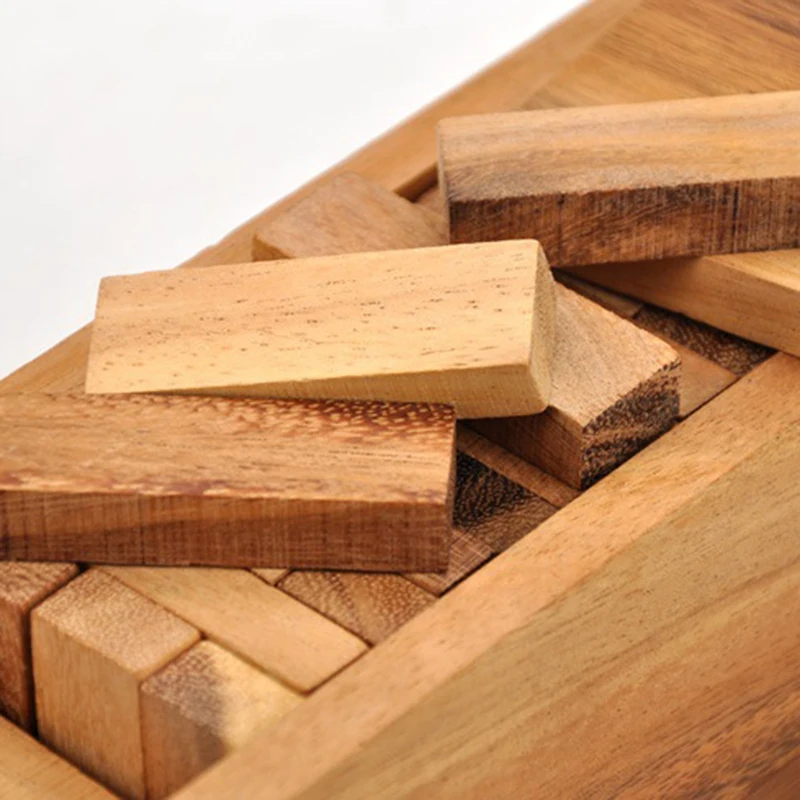 45 шт. деревянные уложенные слои строительный блок подарок башня Блок стек игра