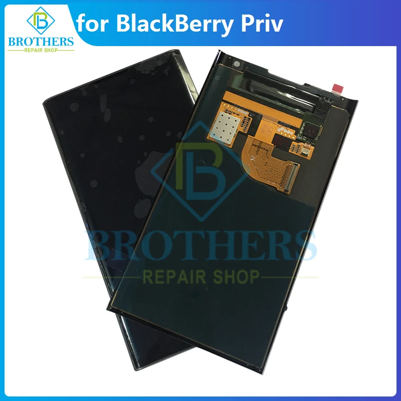 lcd display for blackberry priv touch screen digitizer lcd screen for blackberry stv100 4 stv100 3 lcd assembly 5 4 phone part free global shipping
