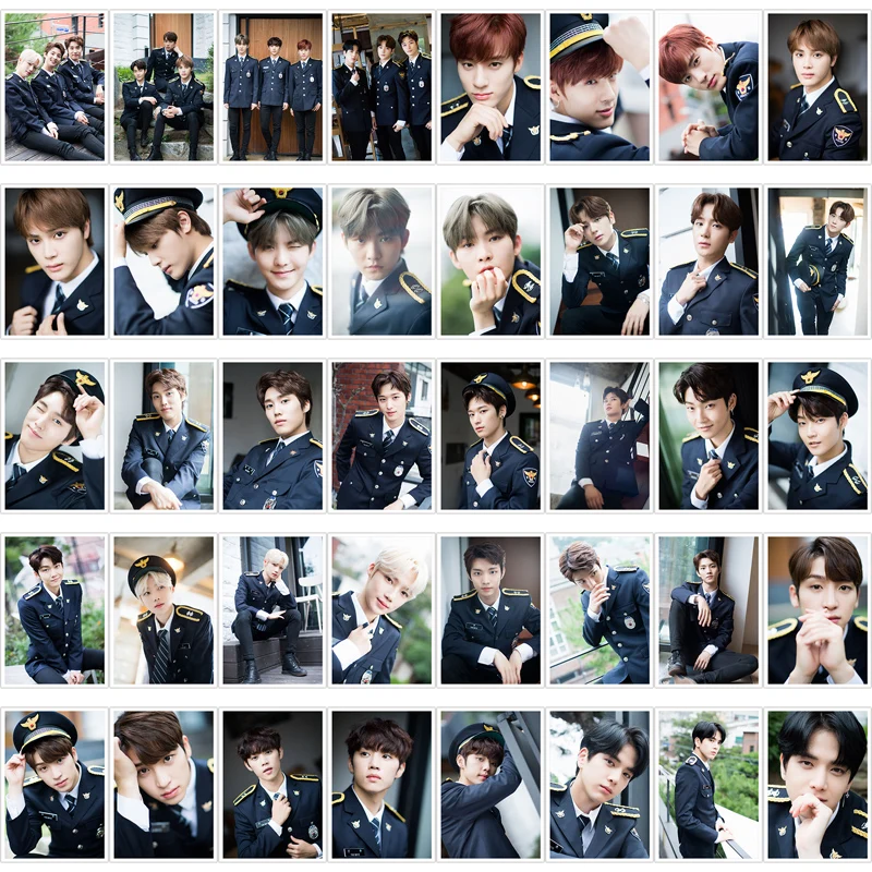 Kpop альбом BOYZ фотография Поляроида Lomo карты Мода Fans BOYZ вентиляторы подарки металлический ящик 40 шт./кор. Прямая