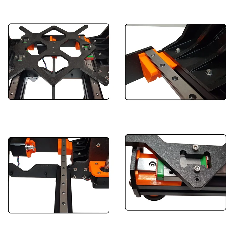 fysetc hiwin x axis y axis linear rail guide mgn12 for prusa mk3s 3d printer with slide block upgrade kit free global shipping