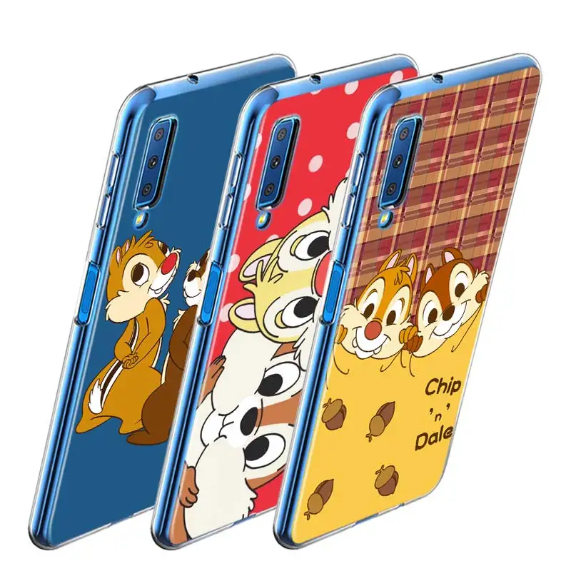 

Disney Chip 'n' Dale for Samsung Galaxy A9 A8 Star A750 A7 A6 A5 A3 Plus 2018 2017 2016 Transparent Soft Phone Case