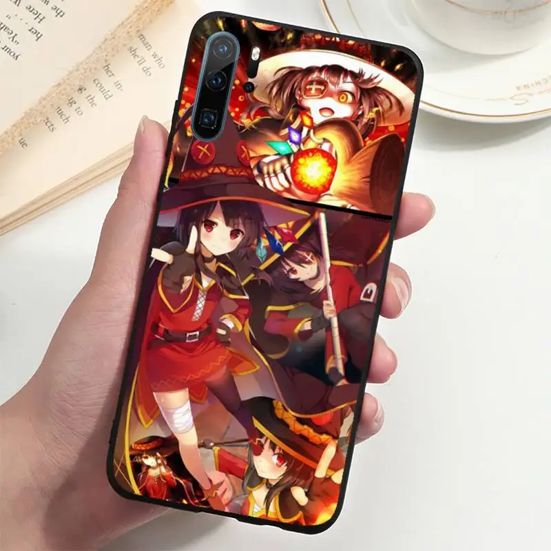 

konosuba megumin Phone Case For Huawei P20 P30 P40 lite Pro P Smart 2019 Mate 10 20 Lite Pro Nova 5t