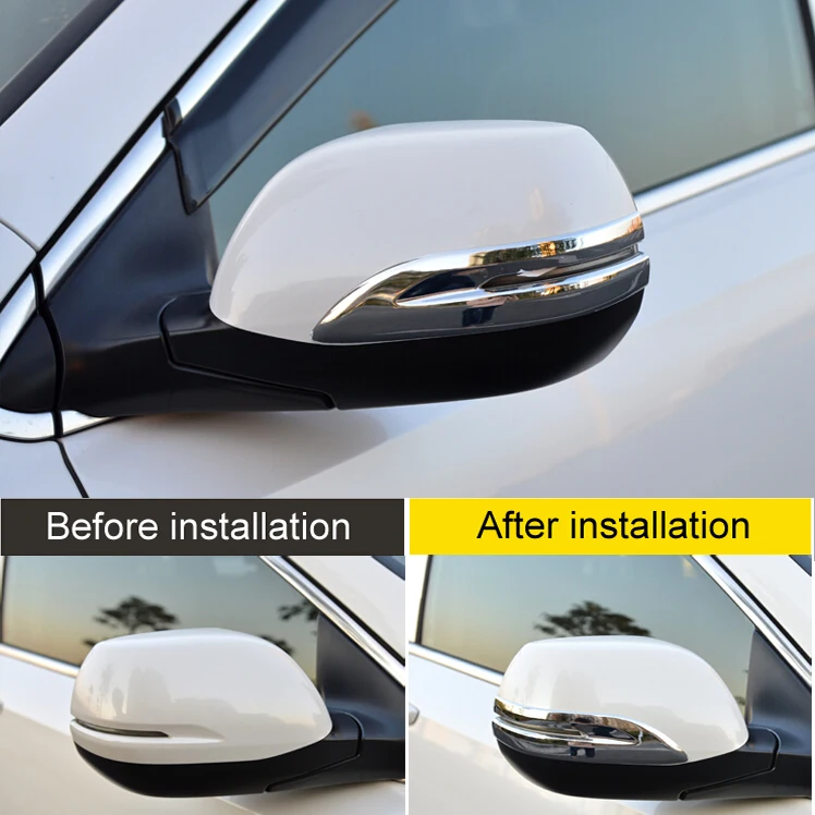 Накладка на зеркало заднего вида для Honda CRV 2012 2013 2014 2015 2 шт. наклейка автомобильное