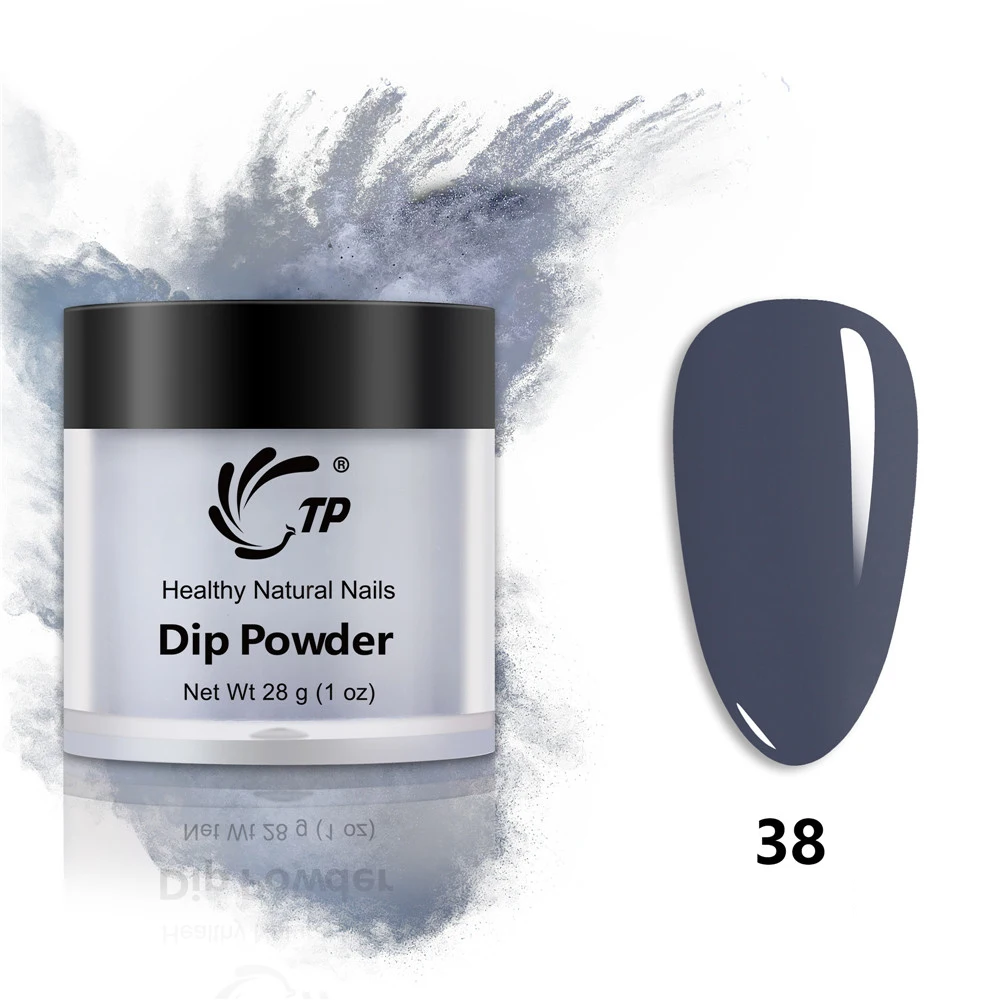 TP 28 г 1 унция #1 18 Цветная погружная пудра для ногтей без лампы акриловая система