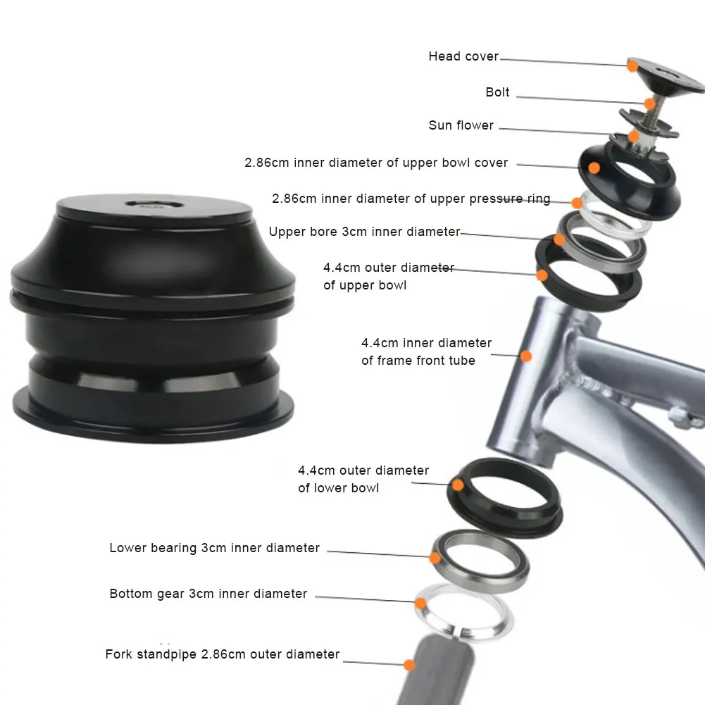 Подшипник для горного велосипеда 44 мм|Гарнитура велоспорта| |