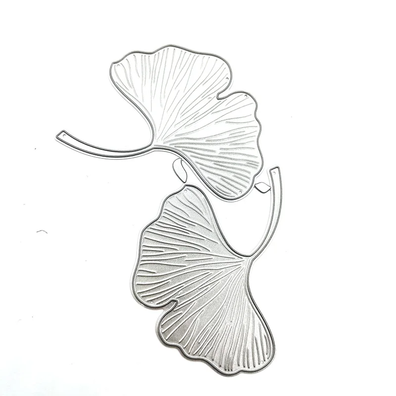 

Julyarts 2pcs/set Ginkgo Biloba Metal Cutting Dies Scrapbooking Dies 2020 For Photo Album Embossing Paper Crafts Templates