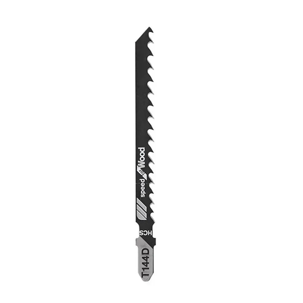 

10Pcs HCS Jigsaw Blades T144D For High Speed Wood Cutting 100mm Long Reciprocating Saw Blade Curve Saw Blade Set