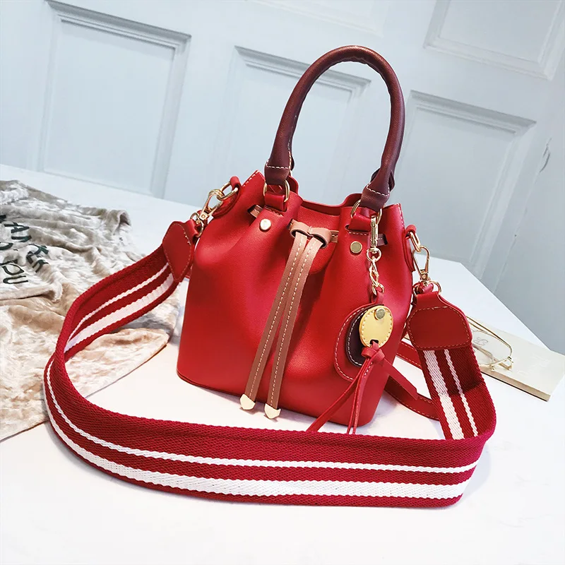 JIULIN/женская сумка с красочным ремешком мешок из искусственной кожи сумки на