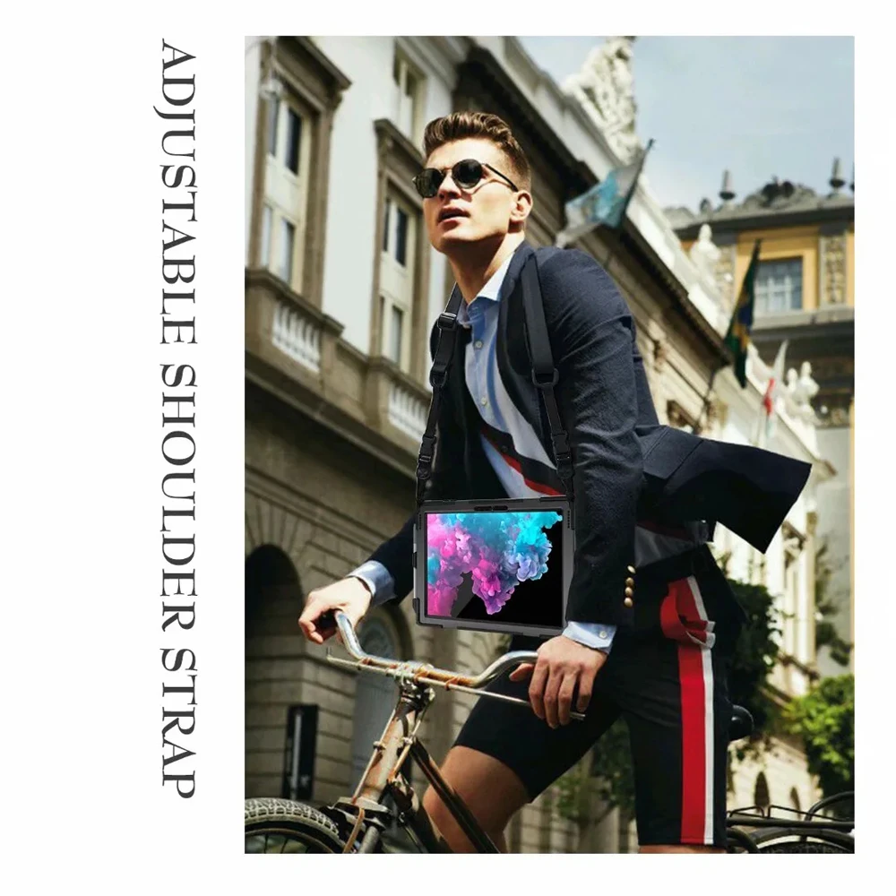 Плечевой ремень вращения противоударный чехол для планшета Microsoft Surface Pro 7 6 4 5 Pro6