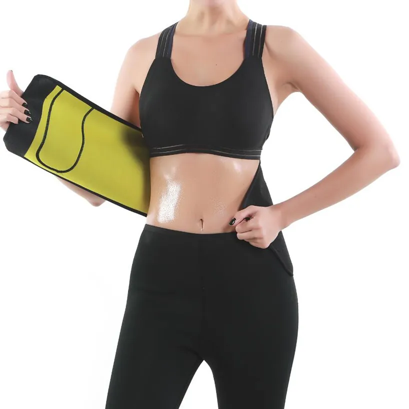 Women Shapers Neoprene Thermal Slimming Waist Trainer Belt Shaper Sauna Fitness Slimming Workout modeling Belt Women Body Shaper