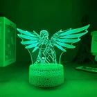 3d-лампа для игр Overwatch, настольная лампа для спальни, декоративная фигурка, светодиодная Ночная лампа с изменением 7 цветов, домашний декор, светодиодная лампа 2428 OW