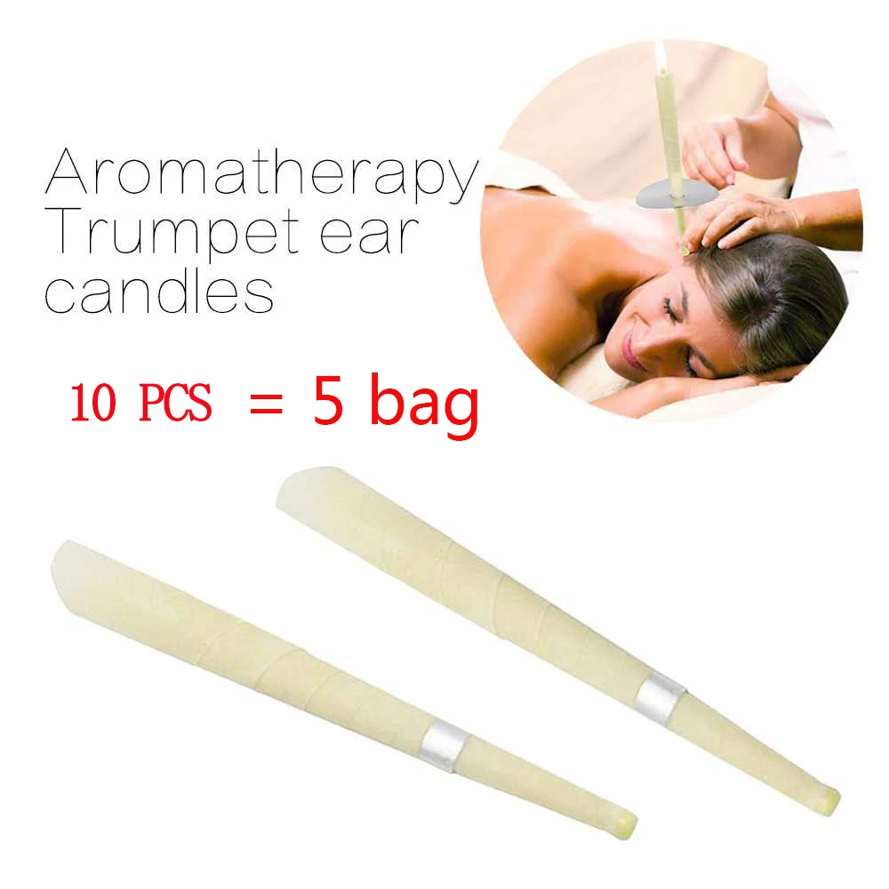 Coning Beewax натуральный ухо свечи воск для удаления Рог ушной удаление очиститель