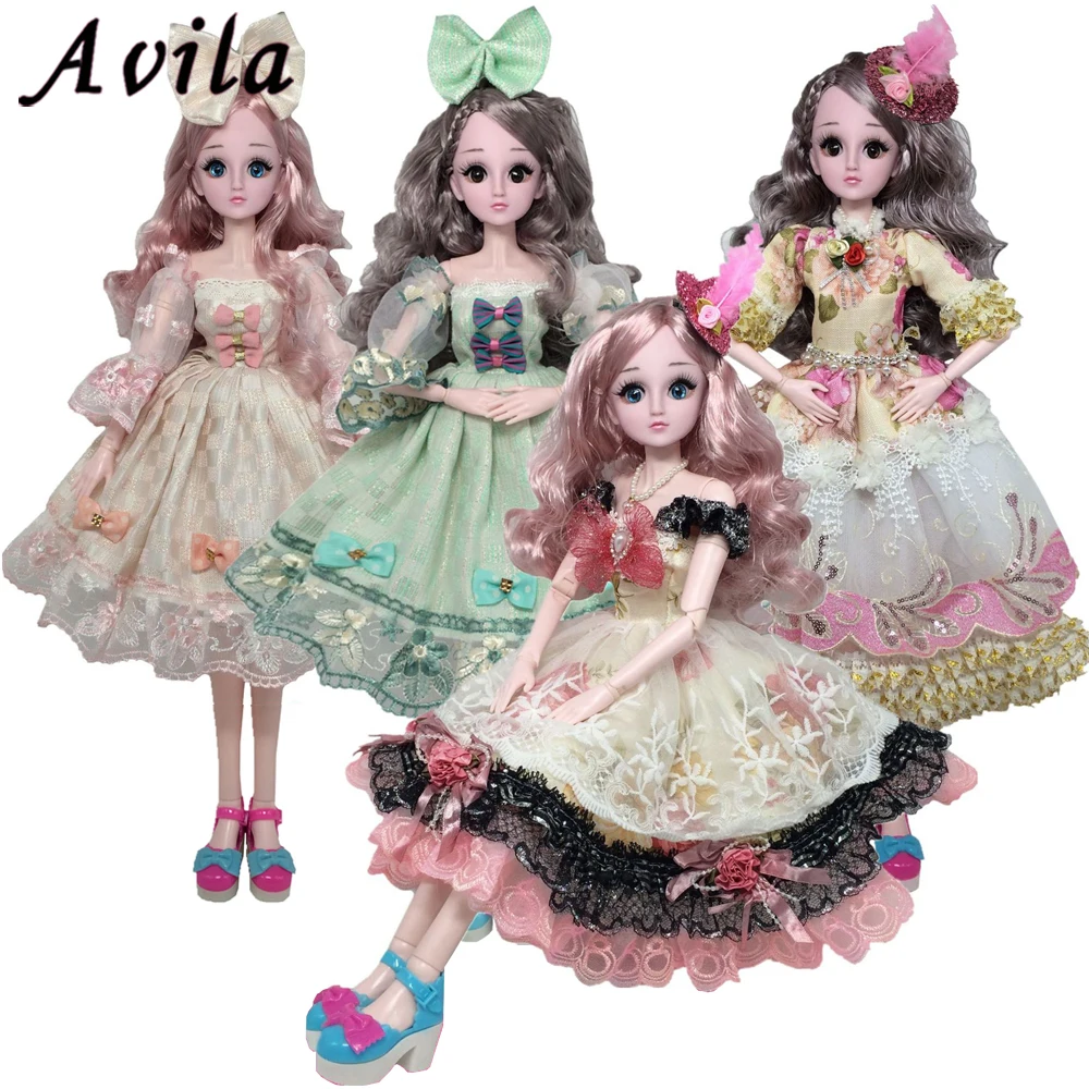 Платье для куклы средневековая с двойной юбкой 60 см|Куклы| |