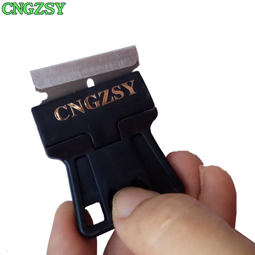 Скребок для автомобильной виниловой пленки мини-бритва с 10 запасными