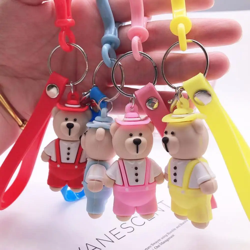 Новинка 2019 милый мультяшный медвежонок брелок подарки для женщин девушек сумка