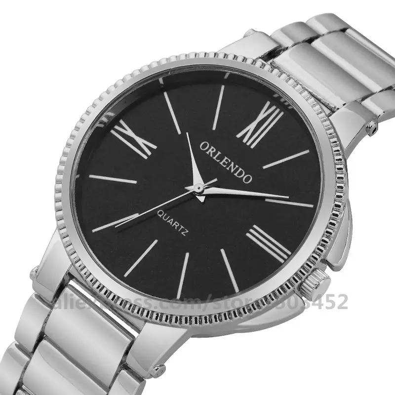 100 шт./лот заводская цена мужские часы с ремешком из серебристого сплава