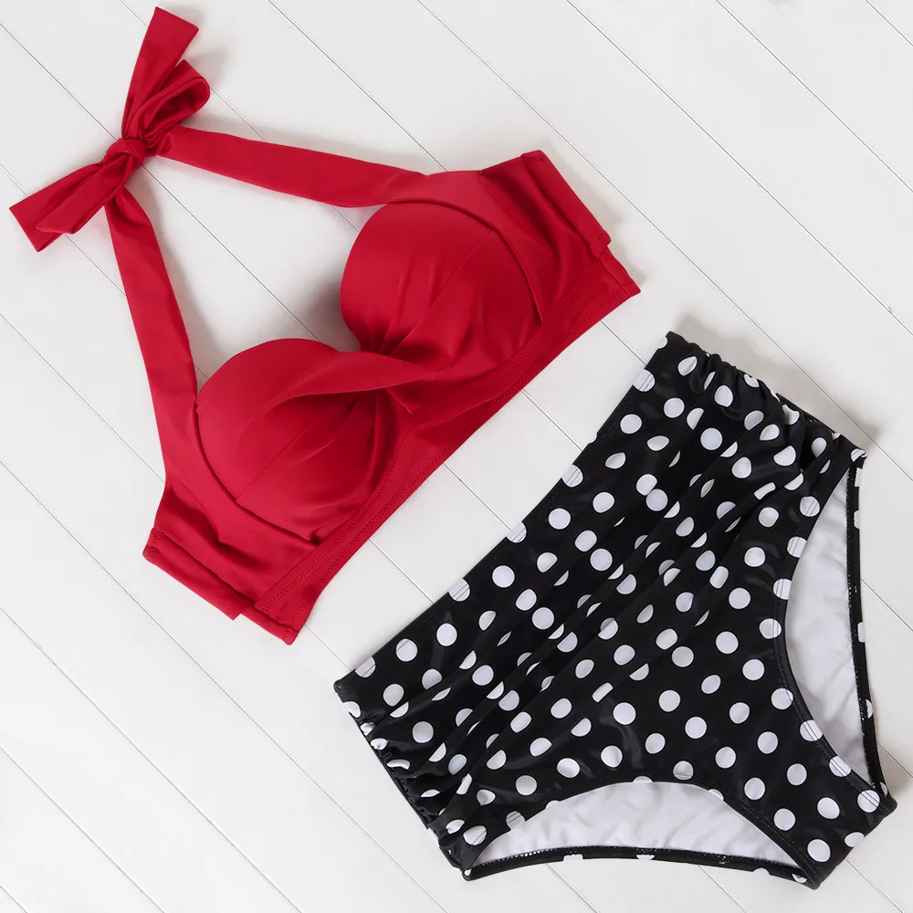 OMKAGI бикини купальник для женщин высокая талия Леопардовый с принтом сексуальный