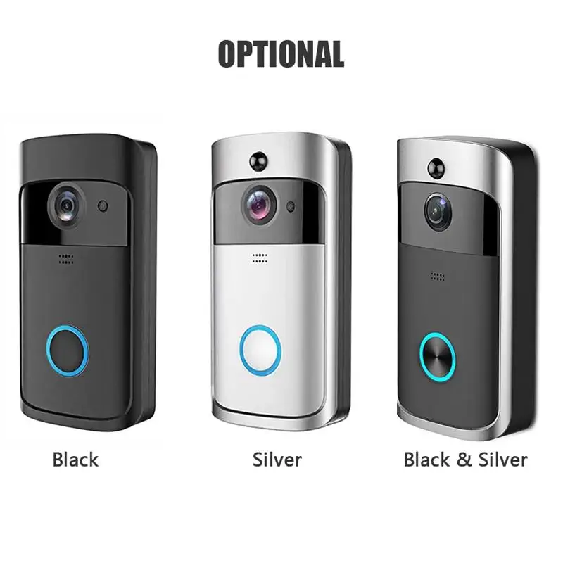 

Smart Home Doorbell Camera Wifi Wireless Call Intercom Video-Eye For Apartments Door Bell Ring Phone Deurbel Security Cameras