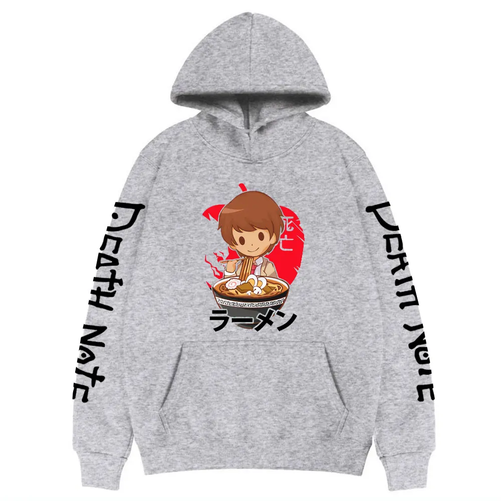 

Kawaii The Death Note Anime Hoodie Japanese Comics Men/women Cute Hoodies All-match Hoody Cartoon Harajuku Vintage Sweatshirt