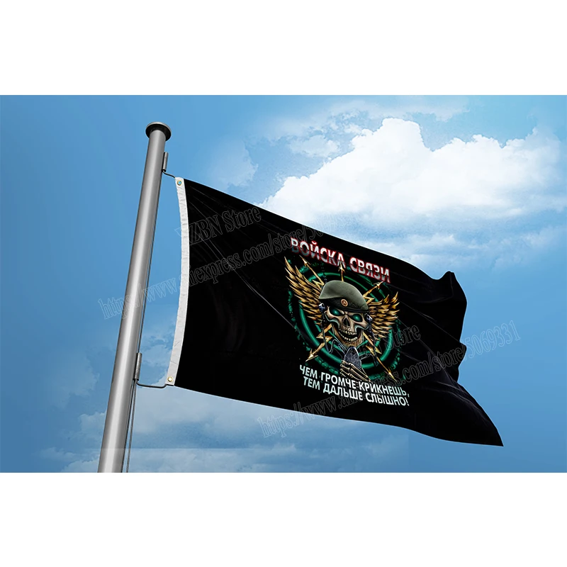Флаг России сигнальный корпус военный армейский 3 фута x 5 футов баннер полеситер