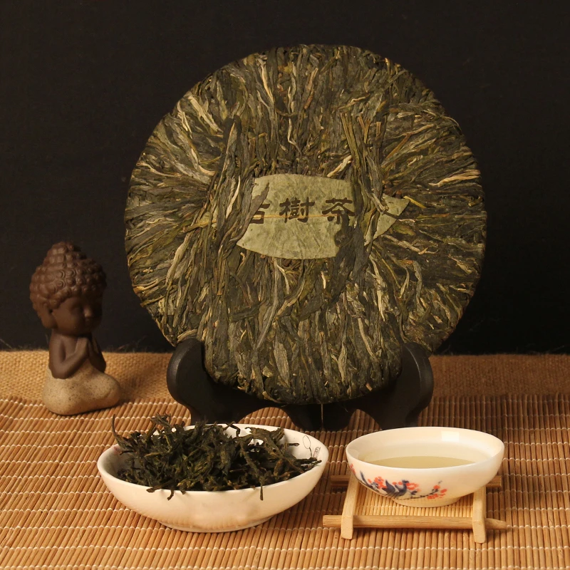 

Made In1999 Hand Made Raw Puer Tea 5A+400g Ancient Tree Oldest Pu-er Chinese Yunnan Honey Sweet Pu-erh Pu- Er Puer-h Tea