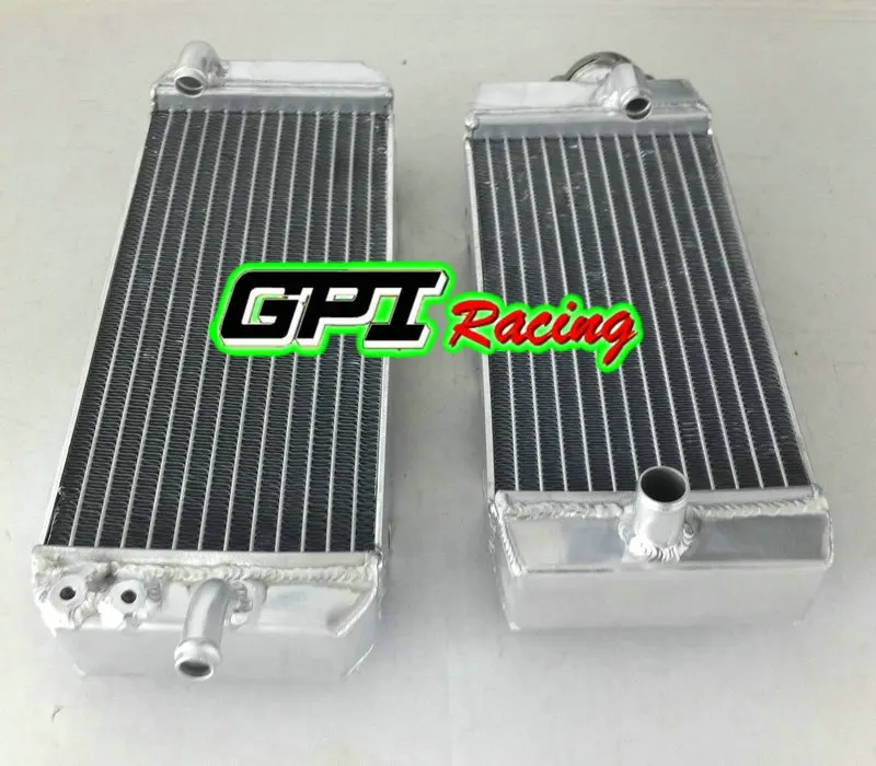 Алюминиевый радиатор для KAWASAKI KXF250 KX250F KX 250F 2011 2016 2012 2013 2014 2015 RH & LH GPI Racing|Радиаторы и