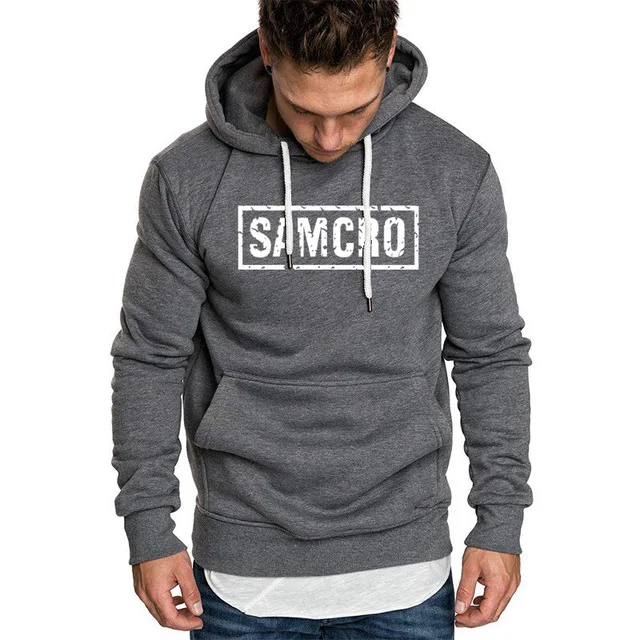 

NEW Sons of anarchy the child SAMCRO Men Sportswear Hoodies Male Casual Sweatshirt Winter Fleece Fashion Hip Hop Warm Hoody