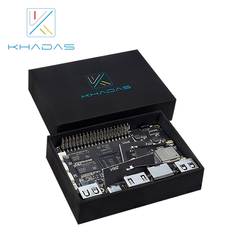Khadas VIM2 Basic SBC с 1 5 ГГц 64 бит Восьмиядерный ARM Cortex-A53 750 МГц Mali-T820MP3 GPU | Компьютеры и