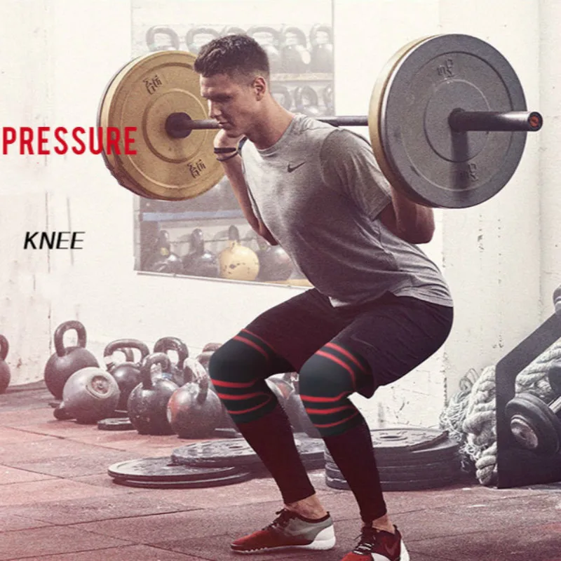 1 шт. двойное использование под давлением Поддержка колена для спорта Эластичная