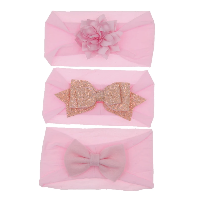 Украшение для детей повязка на голову малышей нейлоновая лента с эластичной