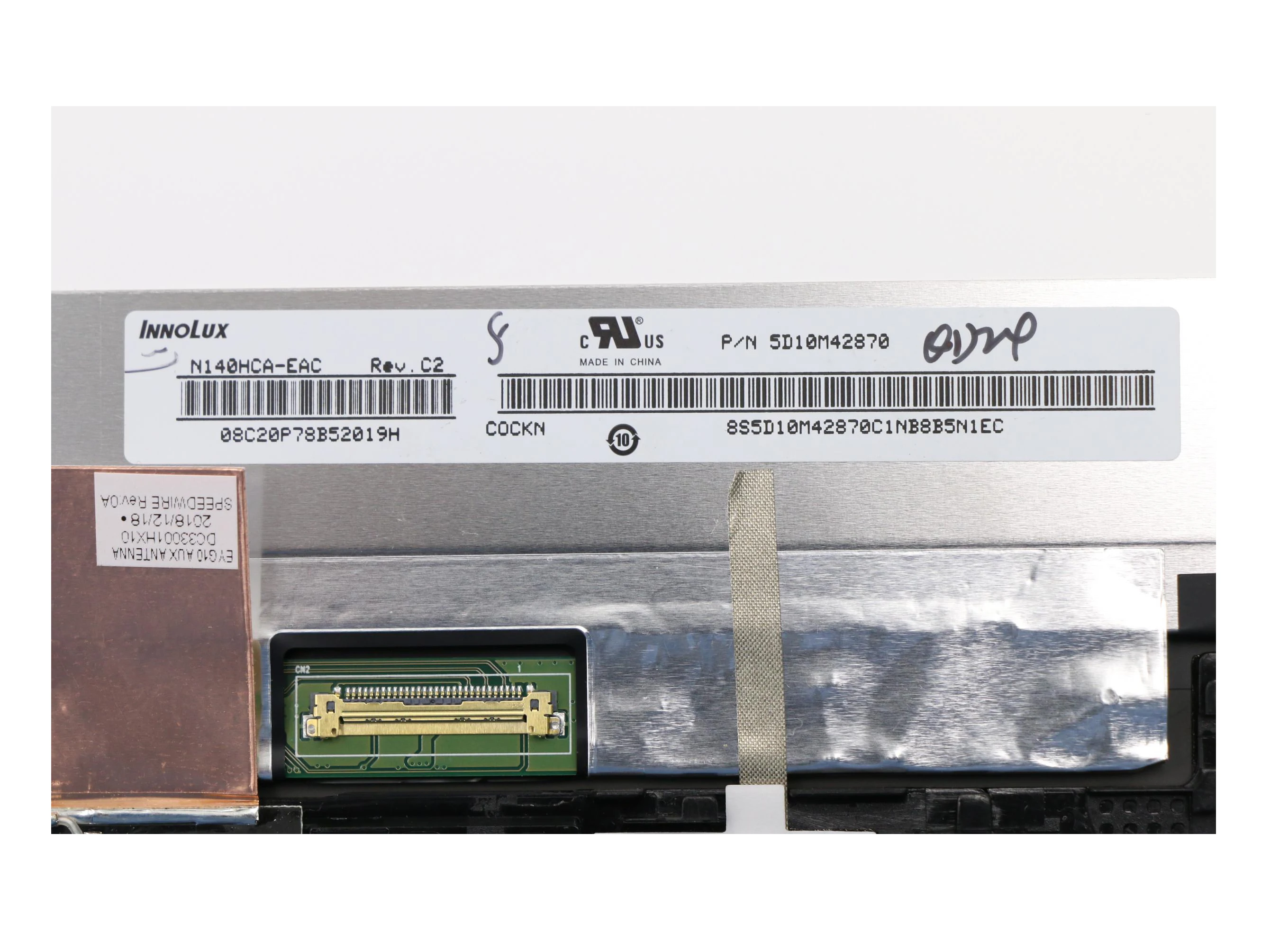 Для Yoga 530 14IKB 14ARR Flex 6 Ноутбук Lenovo ideapad сенсорная рамка HD 1366*768 FHD 1920*1080 IPS|ЖК-экран для